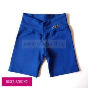 Biker short deportivo azulino (S-M)