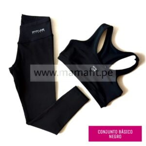 Conjunto básico negro (S-M y L)