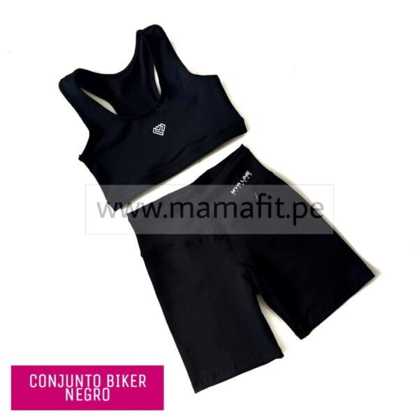 Conjunto biker negro (talla S-M)
