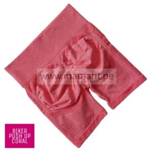 Biker push up coral (L)