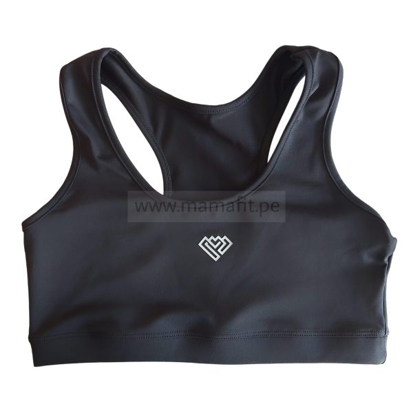 Top deportivo básico humo (L)