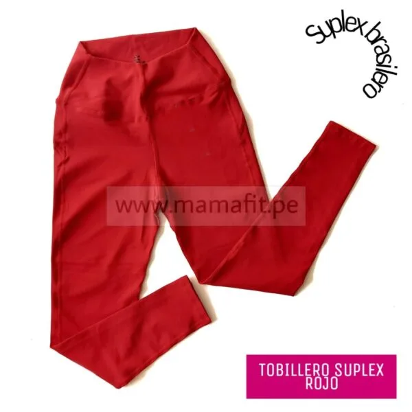 Tobillero suplex rojo