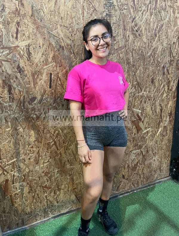 Crop girl rojo (talla M) - Imagen 4