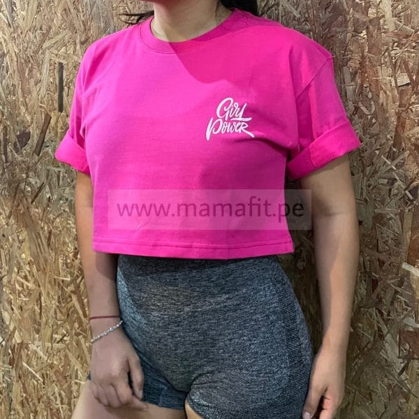 Crop girl rojo (talla M) - Imagen 3