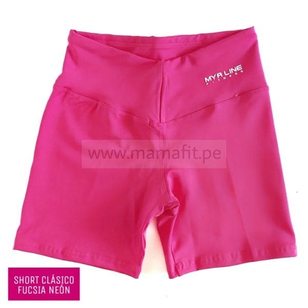 Short deportivo clásico fucsia neón (S-M y L)