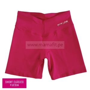 Short deportivo clásico fucsia (S-M)