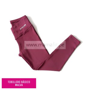 Tobillero clásico malva (S-M)