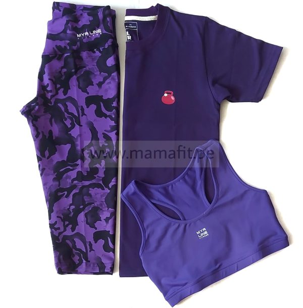 Conjunto deportivo violeta (L)
