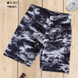 Biker print blanco (talla L)