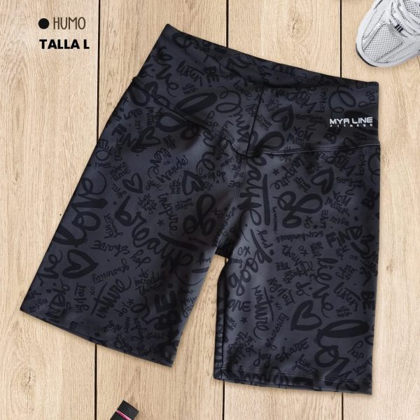 Biker print humo (talla L)