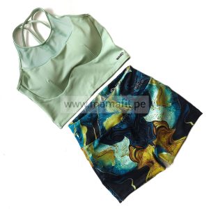 Conjunto deportivo menta (S-M)