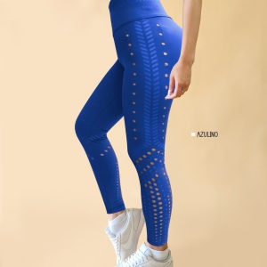 Leggins láser azulino (S-M)