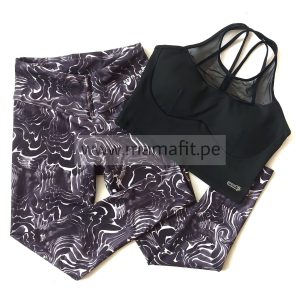 Conjunto print negro (S-M)