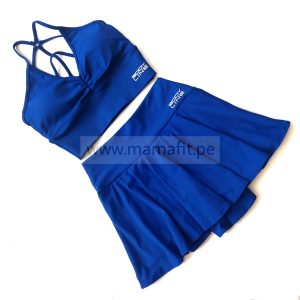 Conjunto summer azulino (S-M)