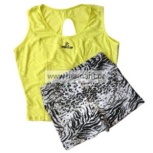 Conjunto print neón