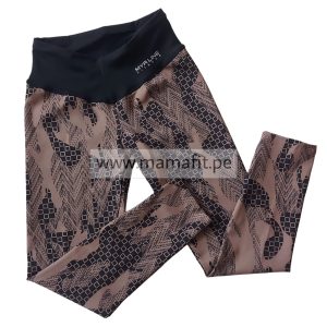 Tobillero print beige (S-M)