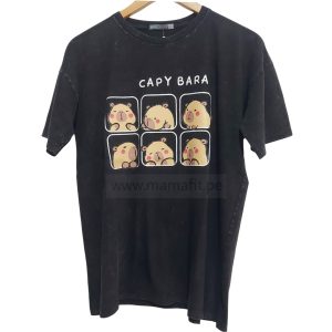 Polo oversize capibara