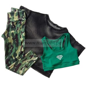 Conjunt print verde militar (S-M)
