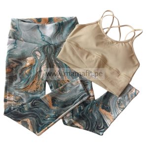 Conjunto print nude (S-M)