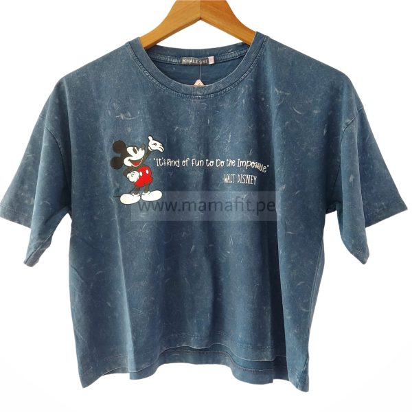 Crop oversize mickey (S-M)
