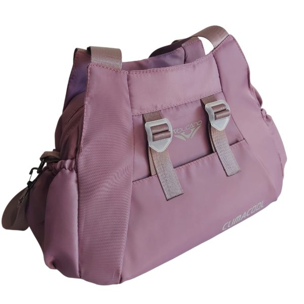 Bolso deportivo mediano lila pink