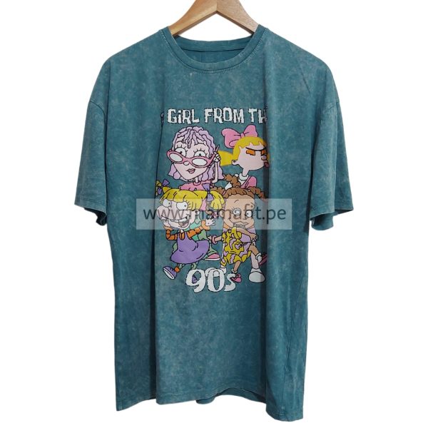 Polo oversize 90's verde