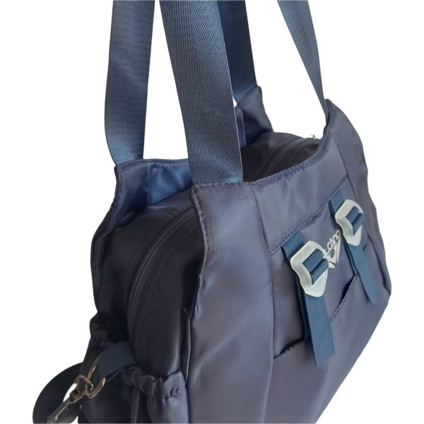 Bolso deportivo mediano azul marino - Imagen 2