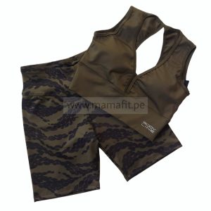 Conjunto print militar (talla L)