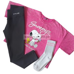 Conjunto deportivo snoopy (S-M)