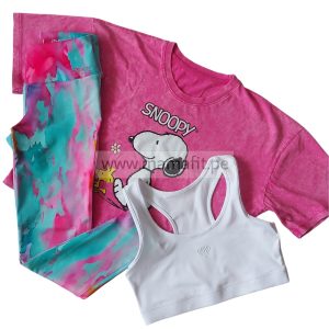 Conjunto color snoopy (S-M)