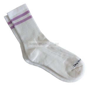 Medias deportiva line lila