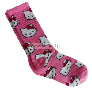 Medias deportivas Hello kitty fucsia