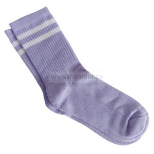 Medias deportivas lilas