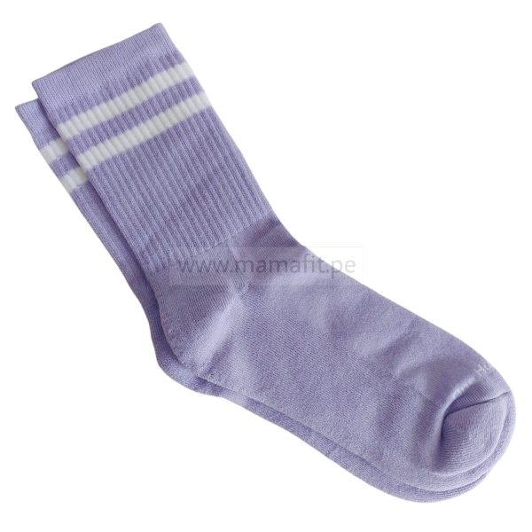 Medias deportivas lilas