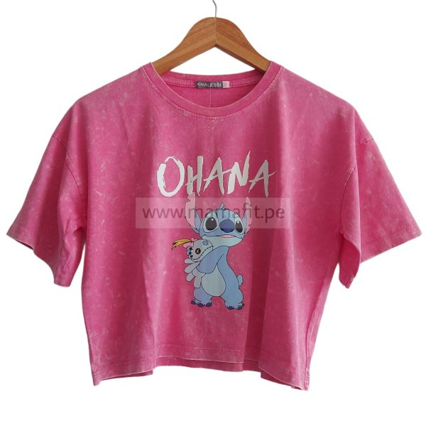 Polo crop oversize ohana