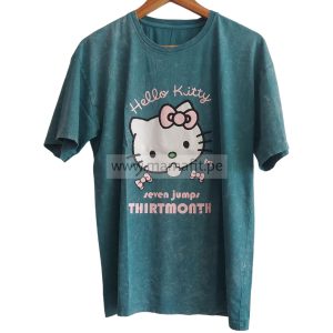 Polo oversize verde jade