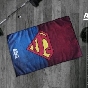 Toalla para gym superman