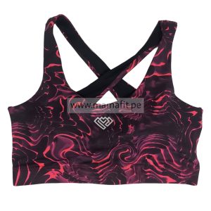 Top print coral (S-M)
