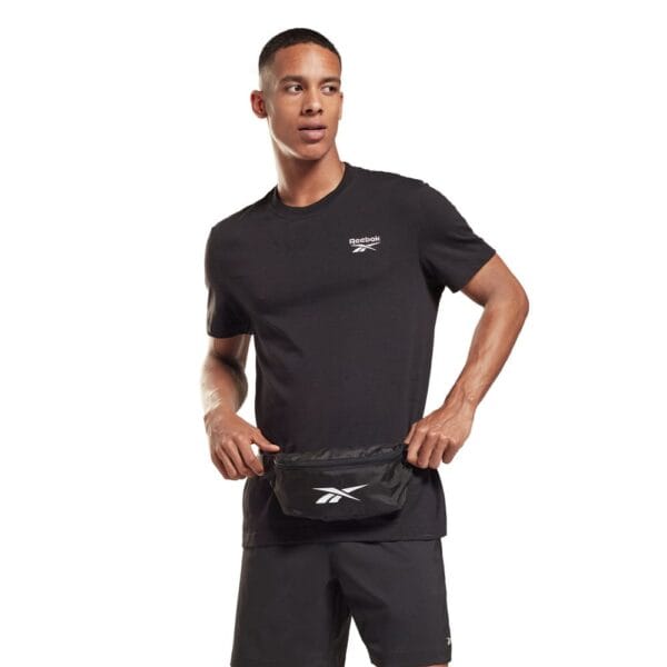 Canguro deportivo negro Reebok - Imagen 4