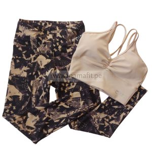 Conjunto print nude (S-M)