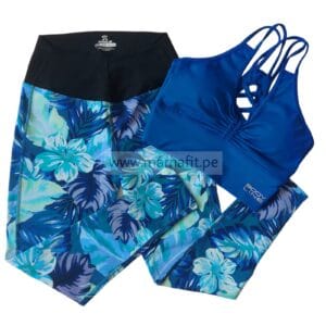 Conjunto deportivo azul (S-M)