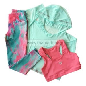 Conjunto deportivo menta (S-M)