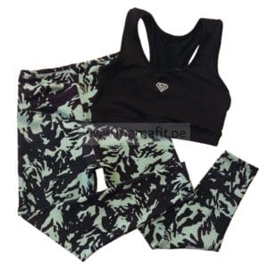 Conjunto deportivo menta (S-M)