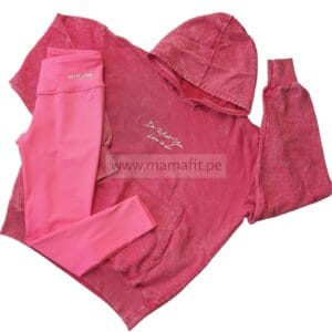 Conjunto invierno fucsia neón (S-M y L)