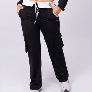 Jogger deportivo brasil negro (S-M)
