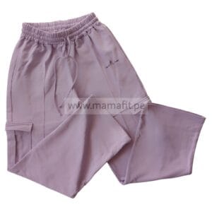 Jogger cargo lila (M)