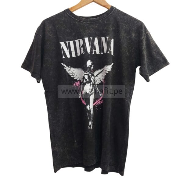 Polo oversize nirvana negro