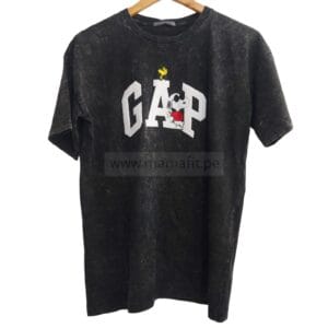 Polo oversize gap negro
