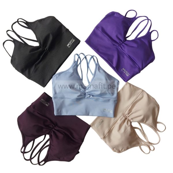 Top Briana violeta (S-M) - Imagen 2