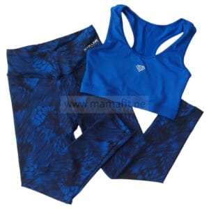 Conjunto print azul (S-M)